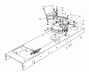 Toro 56155 (11-32) - 11-32 Rear Engine Rider, 1986 (6000001-6999999) Ersatzteile TRANSMISSION LINKAGE ASSEMBLY