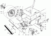 Toro 56177 (12-32) - 12-32 Rear Engine Rider, 1992 (2000001-2999999) Ersatzteile FRONT AXLE ASSEMBLY