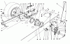 Toro 56177 (12-32) - 12-32 Rear Engine Rider, 1992 (2000001-2999999) Ersatzteile REAR AXLE ASSEMBLY