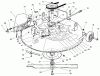 Toro 70040 (8-25) - 8-25 Rear Engine Rider, 1998 (8900001-8999999) Ersatzteile CUTTING UNIT ASSEMBLY