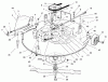 Toro 70122 (8-25) - 8-25 Rear Engine Rider, 1999 (9900001-9999999) Ersatzteile CUTTING UNIT ASSEMBLY