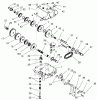 Toro 70122 (8-25) - 8-25 Rear Engine Rider, 1999 (9900001-9999999) Ersatzteile TRANSMISSION PEERLESS MODEL 700-025