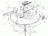 Toro 70122 (8-25) - 8-25 Rear Engine Rider, 2001 (210000001-210999999) Ersatzteile CUTTING UNIT ASSEMBLY
