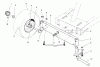 Toro 70122 (8-25) - 8-25 Rear Engine Rider, 2001 (210000001-210999999) Ersatzteile FRONT AXLE ASSEMBLY