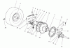 Toro 70122 (8-25) - 8-25 Rear Engine Rider, 2001 (210000001-210999999) Ersatzteile REAR AXLE ASSEMBLY