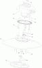 Toro 02603 - HoverPro 450 Mower, 2012 (SN 312000001-312999999) Ersatzteile ENGINE AND DECK ASSEMBLY