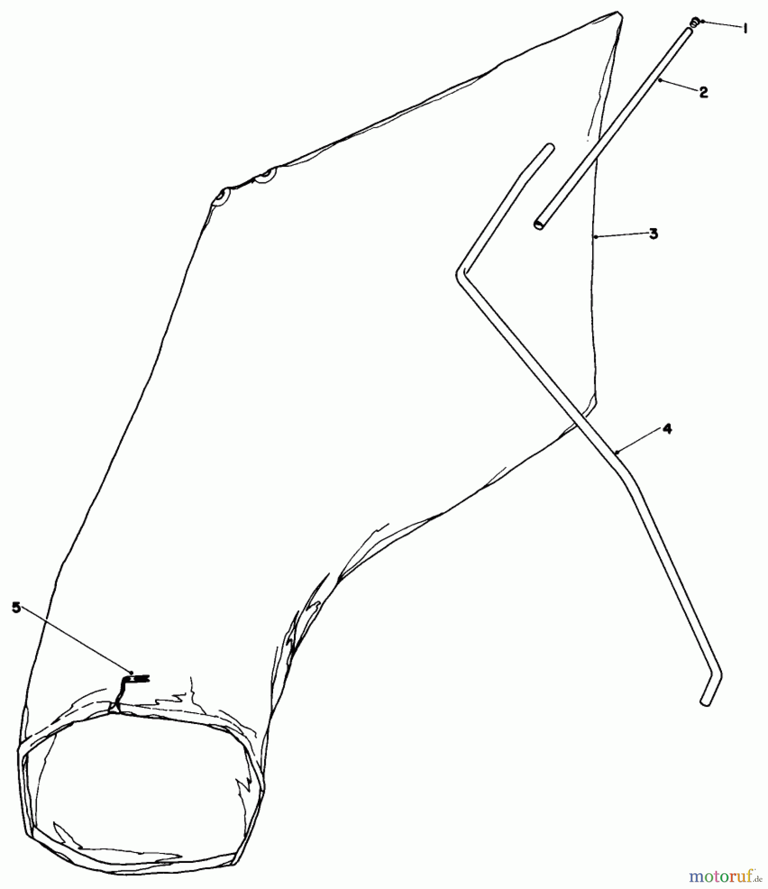  Toro Neu Mowers, Walk-Behind Seite 1 16277 - Toro Whirlwind Lawnmower, 1979 (9000001-9999999) GIANT BAGGING KIT NO. 29-9750 (OPTIONAL)