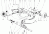 Toro 16113 - Whirlwind II Lawnmower, 1979 (9000001-9999999) Ersatzteile HOUSING ASSEMBLY MODEL 16009 AND 16113