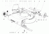 Toro 16287 - Whirlwind II Lawnmower, 1979 (9000001-9999999) Ersatzteile HOUSING ASSEMBLY MODEL 16067 AND 16155