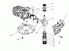 Toro 16212C - Lawnmower, 1988 (8000001-8999999) Ersatzteile CRANKSHAFT ASSEMBLY (MODEL NO. 47PH-7)