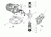 Toro 16212C - Lawnmower, 1989 (9000001-9999999) Ersatzteile CRANKSHAFT ASSEMBLY (MODEL NO. 47PJ8)