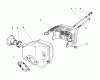 Toro 16212C - Lawnmower, 1989 (9000001-9999999) Ersatzteile MUFFLER ASSEMBLY (MODEL NO. 47PJ8)