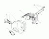 Toro 16212WG - Lawnmower, 1990 (0000001-0999999) Ersatzteile MUFFLER ASSEMBLY (MODEL NO. 47PK9)