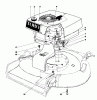 Toro 16320 - Lawnmower, 1980 (0000001-0999999) Ersatzteile ENGINE ASSEMBLY