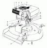 Toro 16320 - Lawnmower, 1982 (2000001-2999999) Ersatzteile ENGINE ASSEMBLY