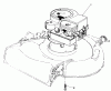 Toro 16330 - Lawnmower, 1985 (5000001-5999999) Ersatzteile ENGINE ASSEMBLY