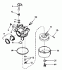 Toro 16340C - Lawnmower, 1985 (5000001-5999999) Ersatzteile CARBURETOR NO. 632098
