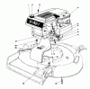 Toro 16390 - Whirlwind PowR, 1979 (9000001-9999999) Ersatzteile ENGINE ASSEMBLY MODEL 16390