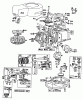 Toro 16390 - Whirlwind PowR, 1979 (9000001-9999999) Ersatzteile ENGINE BRIGGS & STRATTON MODEL 92908-1931-04 FOR 21" HAND PROPELLED MODEL 16370