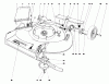 Toro 16390 - Whirlwind PowR, 1979 (9000001-9999999) Ersatzteile HOUSING ASSEMBLY MODEL 16390