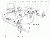 Toro 16370 - Whirlwind II Lawnmower, 1979 (9000001-9999999) Ersatzteile HOUSING ASSEMBLY MODEL 16390