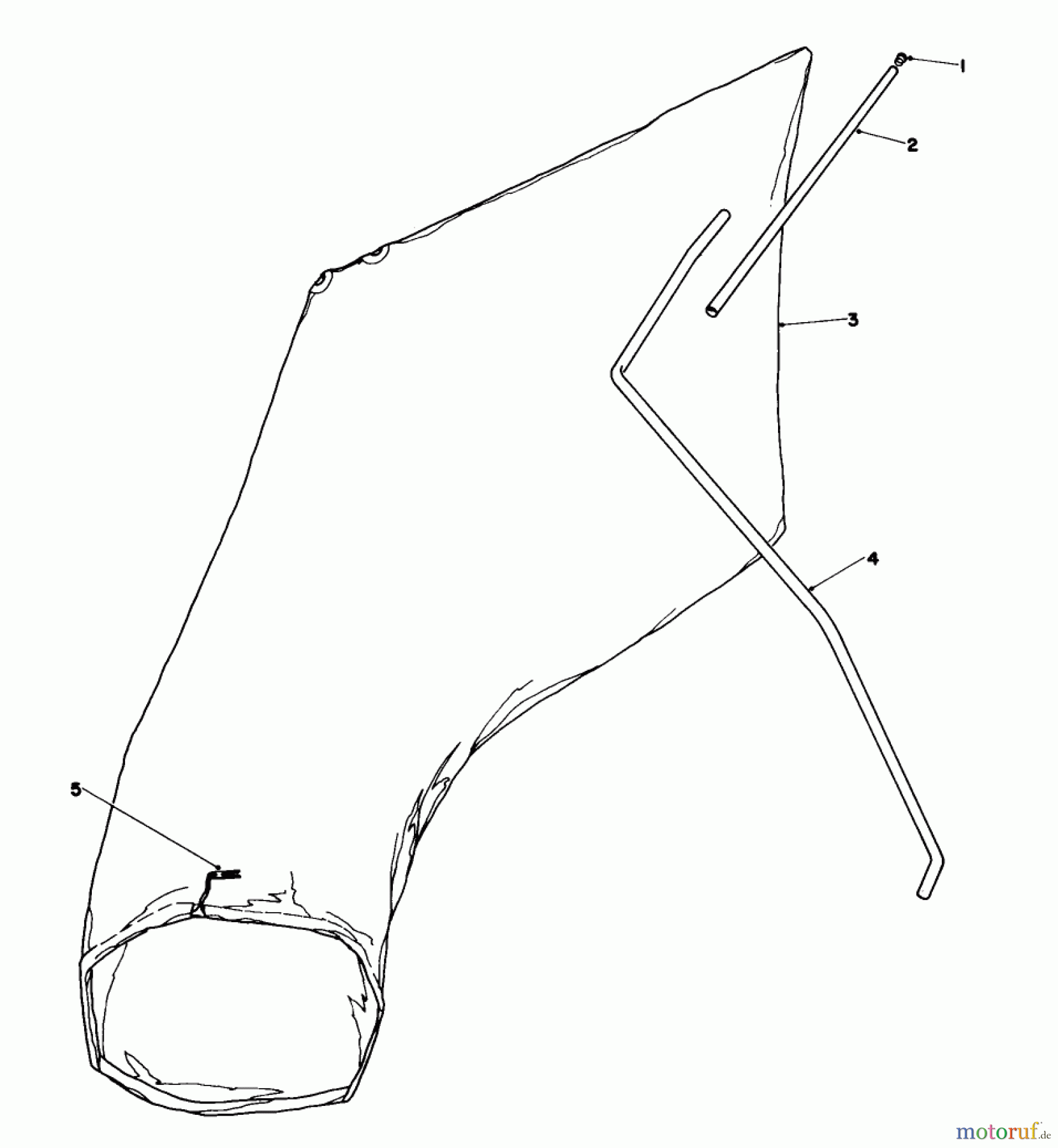  Toro Neu Mowers, Walk-Behind Seite 1 16380 - Toro Whirlwind II Lawnmower, 1979 (9000001-9999999) GIANT BAGGING KIT NO. 29-9750 (OPTIONAL)