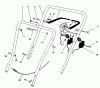 Toro 16401 - Side Discharge Mower, 1995 (59000001-59999999) Ersatzteile HANDLE ASSEMBLY