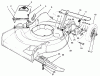 Toro 16401 - Side Discharge Mower, 1995 (59000001-59999999) Ersatzteile HOUSING ASSEMBLY