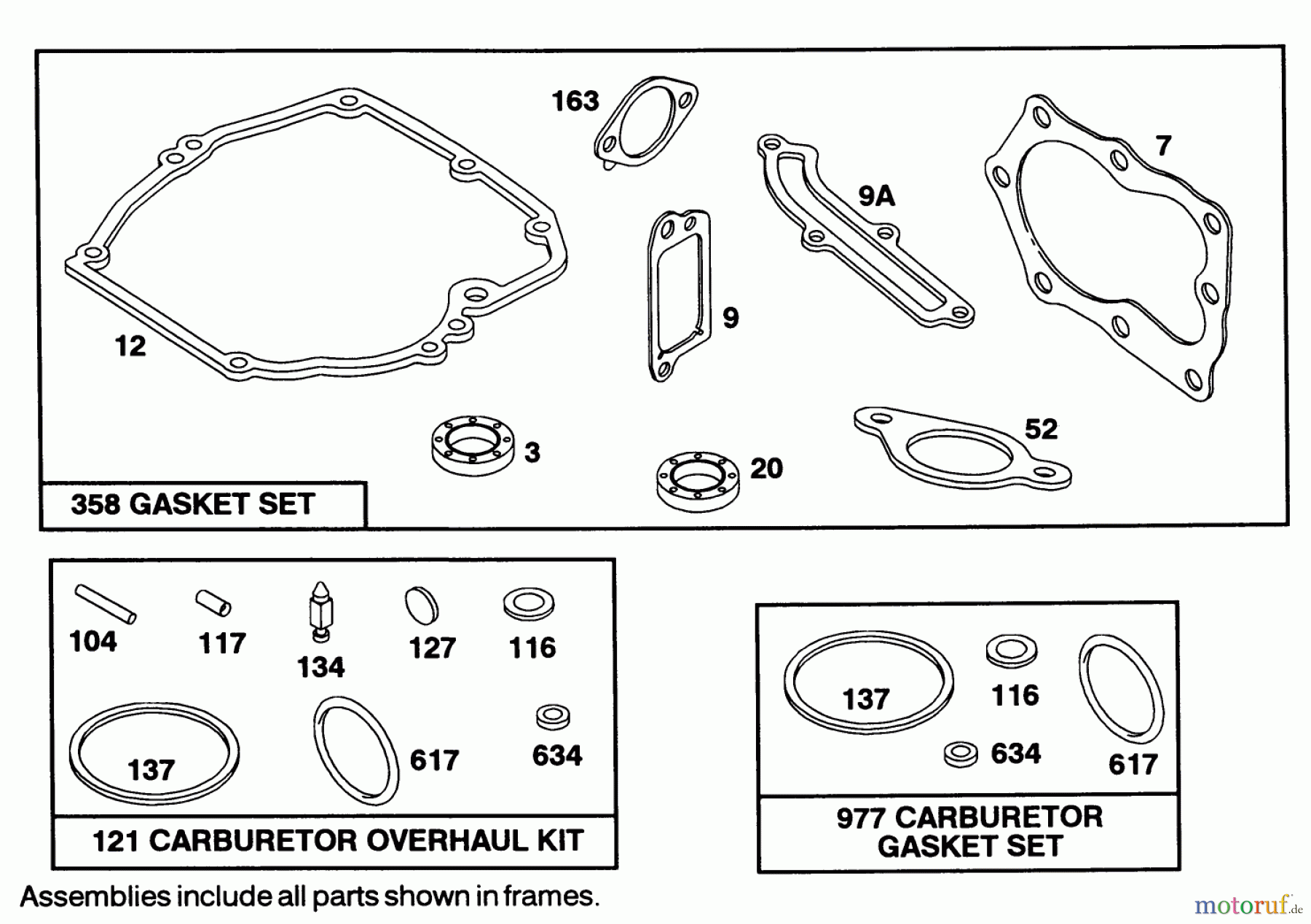  Toro Neu Mowers, Walk-Behind Seite 1 16404 - Toro Lawnmower, 1991 (1000001-1999999) ENGINE BRIGGS & STRATTON MODEL 122702-3171-01 #8