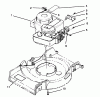 Toro 16410 - Lawnmower, 1993 (3900001-3999999) Ersatzteile ENGINE ASSEMBLY