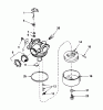 Toro 16575 - Lawnmower, 1986 (6000001-6999999) Ersatzteile CARBURETOR NO. 632098