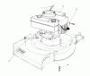 Toro 16575 - Lawnmower, 1990 (0000001-0999999) Ersatzteile ENGINE ASSEMBLY