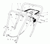 Toro 16575 - Lawnmower, 1989 (9000001-9999999) Ersatzteile HANDLE ASSEMBLY