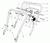 Toro 16585 - Lawnmower, 1987 (7000001-7999999) Ersatzteile HANDLE ASSEMBLY