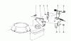 Toro 16585C - Lawnmower, 1989 (9000001-9999999) Ersatzteile BRAKE ASSEMBLY
