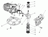 Toro 16585 - Lawnmower, 1991 (1000001-1999999) Ersatzteile CRANK SHAFT ASSEMBLY (MODEL NO. 47PL0-1)