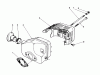 Toro 16585C - Lawnmower, 1988 (8000001-8999999) Ersatzteile MUFFLER ASSEMBLY (MODEL NO. 47PH7)