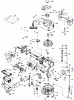 Toro 16775 - Lawnmower, 1988 (8000001-8022965) Ersatzteile ENGINE TECUMSEH MODEL NO. TVS100-44012B