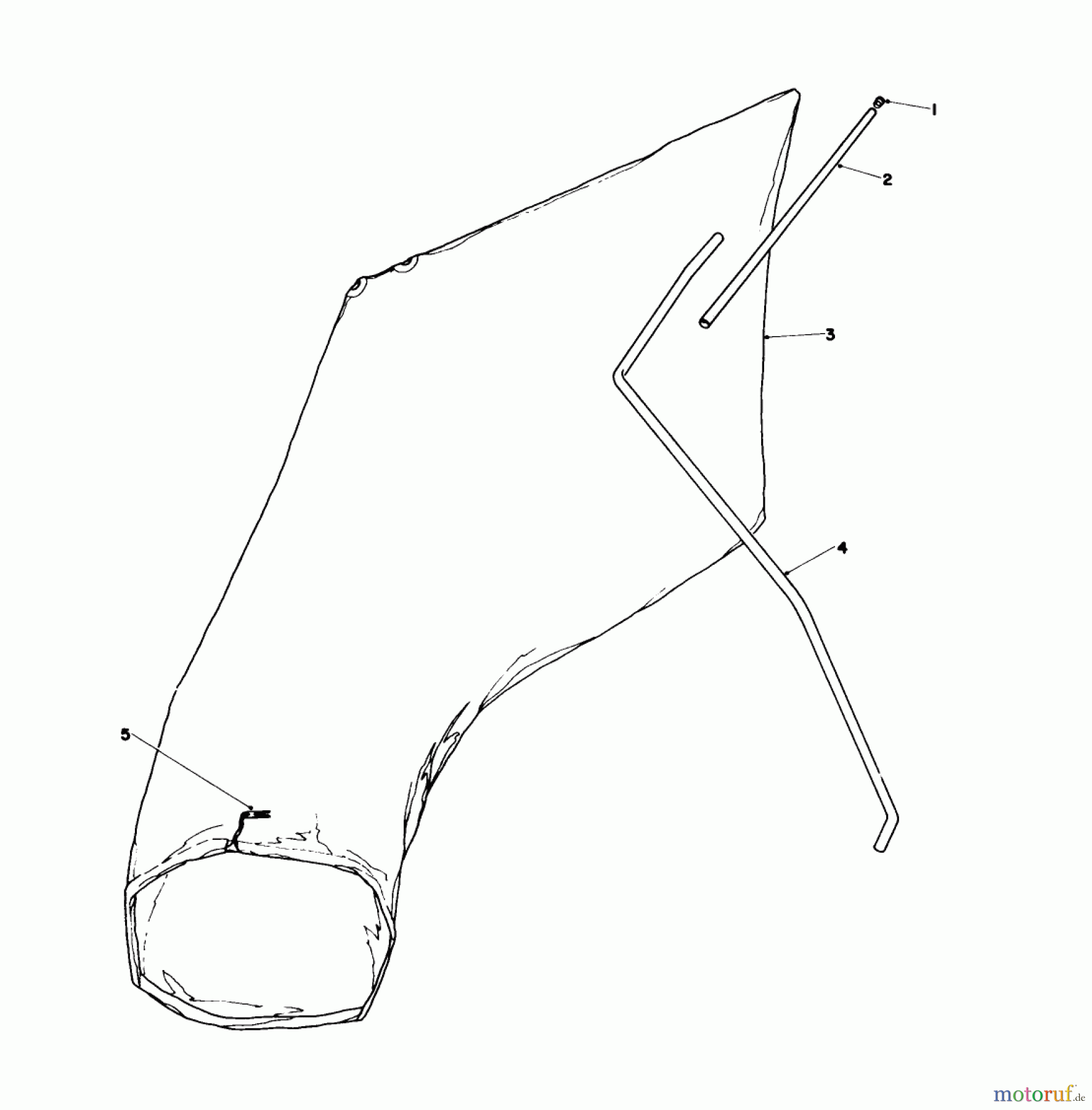  Toro Neu Mowers, Walk-Behind Seite 1 16785 - Toro Lawnmower, 1986 (6000001-6999999) GIANT BAGGING KIT NO. 29-9750 (OPTIONAL)