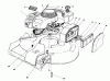Toro 16785 - Lawnmower, 1987 (7000001-7999999) Ersatzteile ENGINE ASSEMBLY (MODEL NO. 47PF5 & 47PG6)