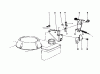 Toro 16785 - Lawnmower, 1988 (8007012-8999999) Ersatzteile BRAKE ASSEMBLY