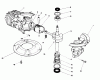 Toro 16785 - Lawnmower, 1990 (0000001-0999999) Ersatzteile CRANKSHAFT ASSEMBLY (MODEL NO. 47PK9)