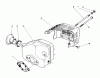 Toro 16785 - Lawnmower, 1990 (0000001-0999999) Ersatzteile MUFFLER ASSEMBLY (MODEL NO. 47PK9)