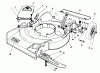 Toro 16785 - Lawnmower, 1991 (1000001-1999999) Ersatzteile HOUSING ASSEMBLY