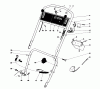 Toro 18085 - Lawnmower, 1979 (9000001-9999999) Ersatzteile HANDLE ASSEMBLY