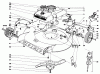 Toro 18216 - Whirlwind Lawnmower, 1970 (0000001-0999999) Ersatzteile 19" WHIRLWIND H.P. KEY-LECTRIC