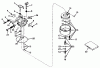 Toro 18216 - Whirlwind Lawnmower, 1970 (0000001-0999999) Ersatzteile CARBURETOR NO. 631581