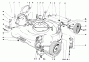 Toro 19173 - Guardian Lawnmower, 1973 (3000001-3999999) Ersatzteile HOUSING ASSEMBLY MODEL 19173