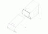 Toro 20001 - 22" Recycler Lawnmower, 2004 (240000001-240999999) Ersatzteile GRASS BAG ASSEMBLY