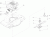 Toro 20012 - 22" Recycler Lawnmower, 2004 (240000001-240999999) Ersatzteile ENGINE AND BLADE ASSEMBLY